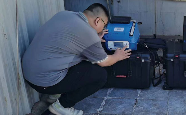 贛州某電業(yè)有限公司非甲烷總烴濃度現(xiàn)場測(cè)試